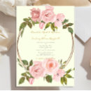 Search for sage green and blush pink wedding invitations Floral