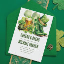 Search for st patricks day birthday invitations Clover