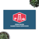 Search for home service business cards Retro
