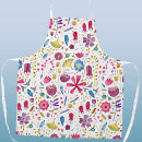 Search for watercolor wildflowers aprons Floral