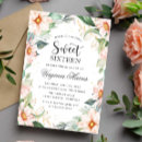 Search for sweet as a peach invitations Girly