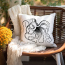 Search for black octopus cushions Nautical