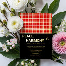 Search for plaid wedding invitations Minimalist