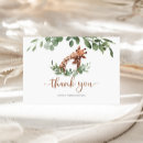 Search for giraffe thank you cards Greenery