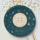 Search for moon baby shower plates Cute