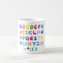 Search for alphabet mugs letters