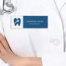 Search for dentist name tags Navy blue