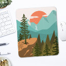Search for abstract landscape mousepads Vintage