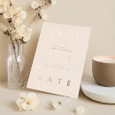 Search for rose gold foil wedding invitations Contemporary