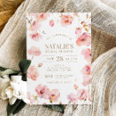 Search for love in bloom bridal shower invitations Flowers