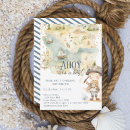 Search for ahoy its a baby boy shower invitations Pirate