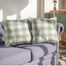 Search for green and white gingham cushions Farmhouse