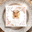 Search for highland cow napkins First birthday