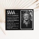 Search for surprise 80th birthday invitations Modern