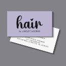 Search for black and purple business cards Elegant