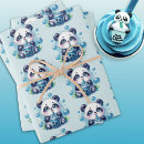 Search for panda wrapping paper Whimsical