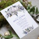 Search for fall floral bridal shower invitations Rustic