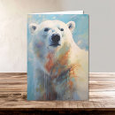 Search for white polar bear cards Winter