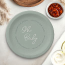 Search for oh baby plates Sage green