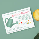 Search for drop in bridal shower invitations Green
