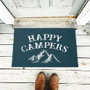 Search for happy camper doormats Retirement