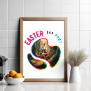 Search for easter eggs posters Egg hunt