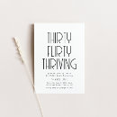 Search for thirty flirty and thriving invitations 30th