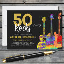 Search for 50 rocks invitations Rock and roll