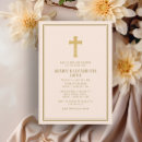 Search for pink and gold christening invitations Simple