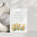 Search for simple floral invitations Minimalist