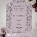 Search for engraved wedding invitations Antique