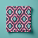 Search for turquoise pink fabric Modern