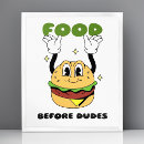 Search for funny food posters Retro
