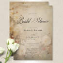 Search for victorian bridal shower invitations Garden