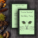 Search for cat face invitations Kitty