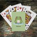 Search for frog cartoon playing cards Animal