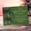 Search for tree bridal shower invitations Palm trees