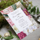 Search for boho watercolor wedding invitations Floral