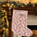 Search for rose gold christmas stockings Pink
