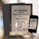 Search for male 50th birthday invitations Black and gold