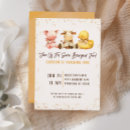 Search for barnyard birthday invitations Rustic