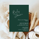 Search for emerald green black white invitations Typography