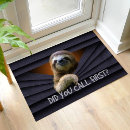 Search for sloth doormats Adorable