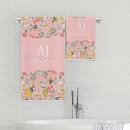 Search for pink floral bath towels Trendy