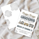Search for chugga chugga two two birthday invitations 2nd