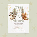 Search for camp out birthday invitations Forest