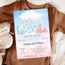 Search for watercolor gender reveal invitations What will baby be