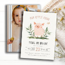 Search for this little piggy invitations Cute