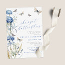 Search for blue hydrangea bridal shower invitations Rustic