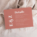 Search for bold wedding enclosure cards trendy